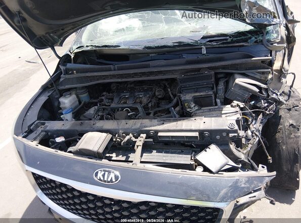 KNDMB5C10H6238923 2017 KIA SEDONA Blue Rear view