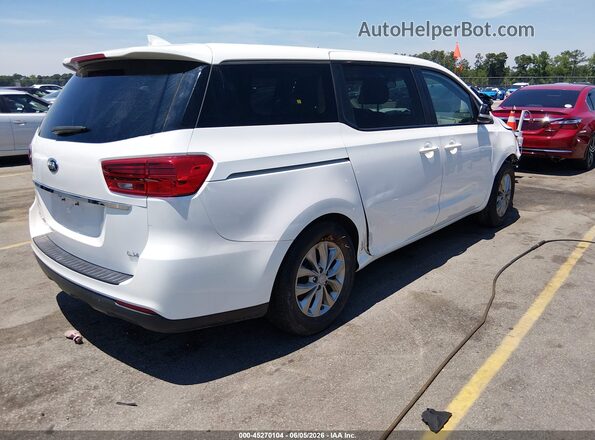 KNDMB5C10L6646086 2020 KIA SEDONA White უკანა მარჯვენა