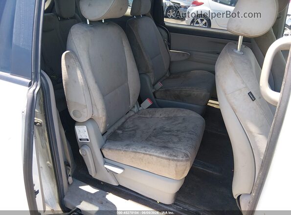 KNDMB5C10L6646086 2020 KIA SEDONA White VIN კოდის სტიკერის ხედი