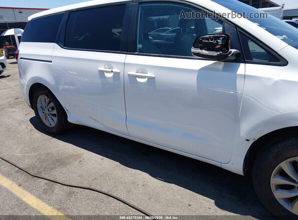 KNDMB5C10L6646086 2020 KIA SEDONA White 
