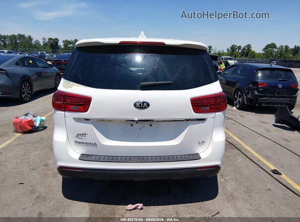 KNDMB5C10L6646086 2020 KIA SEDONA White 