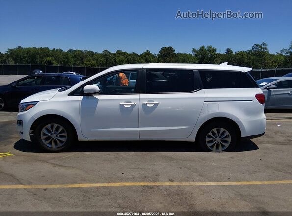 KNDMB5C10L6646086 2020 KIA SEDONA White სალონის 360-გრადუსიანი ხედი