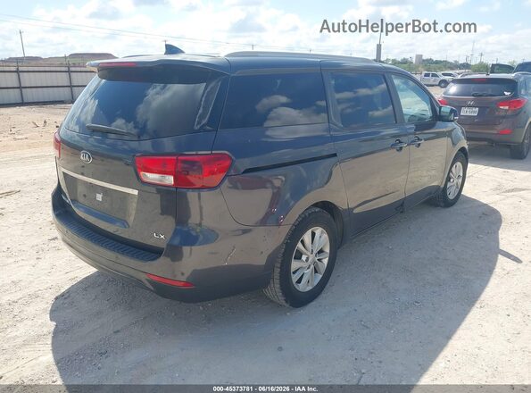 KNDMB5C11G6089310 2016 KIA SEDONA Gray 