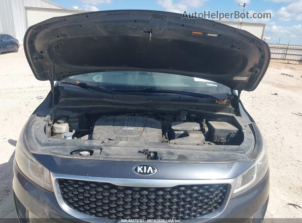 KNDMB5C11G6089310 2016 KIA SEDONA Gray 