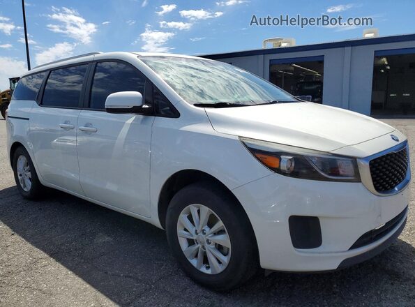 KNDMB5C11G6090151 2016 KIA SEDONA White 
