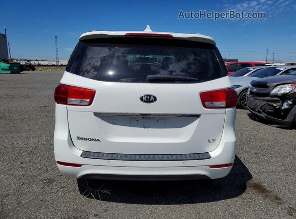 KNDMB5C11G6090151 2016 KIA SEDONA White 