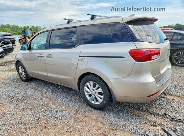 KNDMB5C11G6125240 2016 KIA SEDONA Beige 