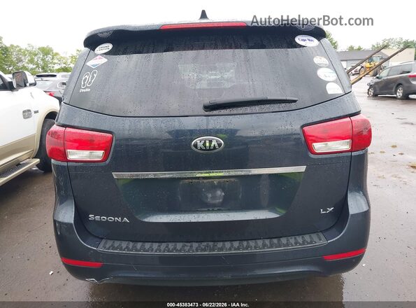 KNDMB5C11H6219880 2017 KIA SEDONA Gray 