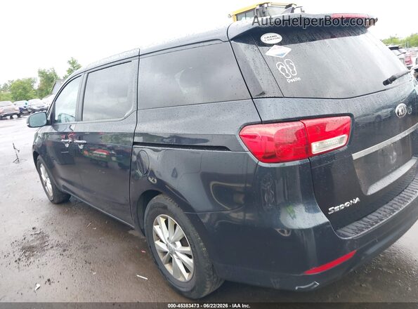 KNDMB5C11H6219880 2017 KIA SEDONA Gray Սալոնի 360 աստիճան տեսք