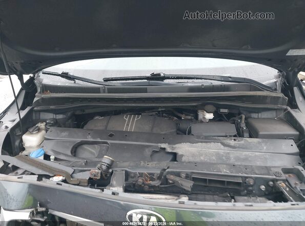 KNDMB5C11H6219880 2017 KIA SEDONA Gray Հետևի տեսք