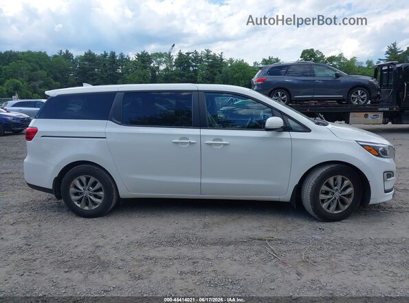 KNDMB5C11L6593785 2020 KIA SEDONA White 