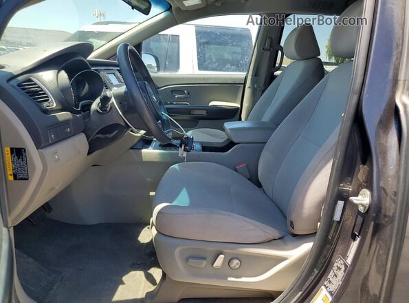 KNDMB5C12G6089302 2016 KIA SEDONA Gray 