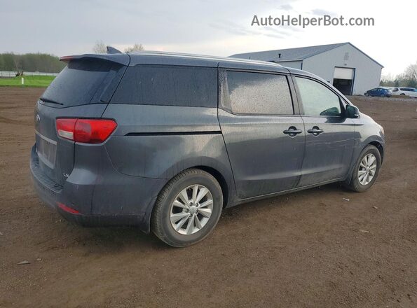 KNDMB5C12G6146470 2016 KIA SEDONA Charcoal Rear right