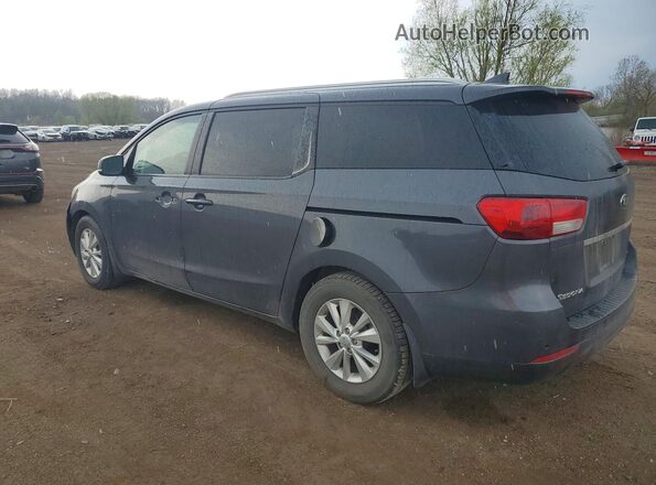 KNDMB5C12G6146470 2016 KIA SEDONA Charcoal Rear left