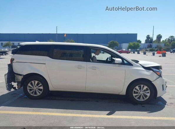 KNDMB5C12H6224196 2017 KIA SEDONA White 