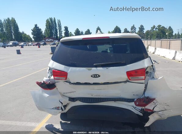 KNDMB5C12H6224196 2017 KIA SEDONA White Вид спереду