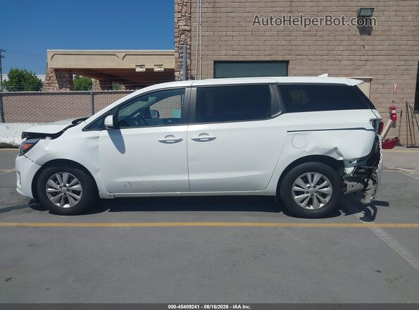 KNDMB5C12H6224196 2017 KIA SEDONA White 