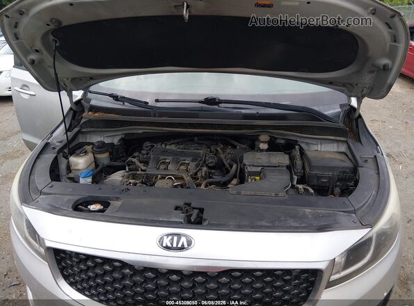 KNDMB5C12H6243038 2017 KIA SEDONA Gray Հետևի տեսք