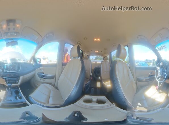 KNDMB5C12H6307210 2017 KIA SEDONA Tan 
