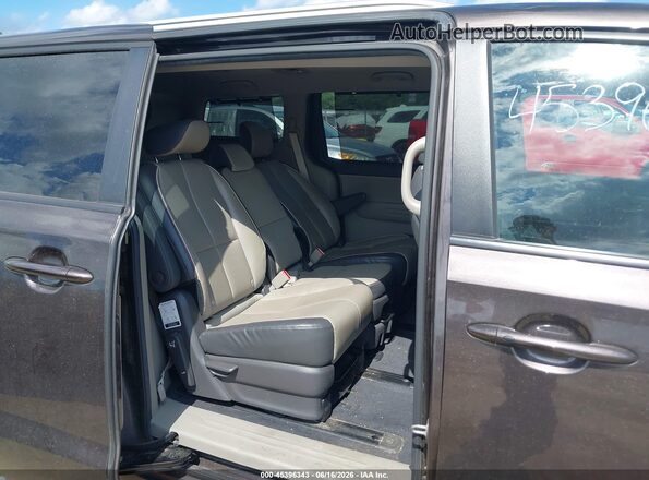 KNDMB5C12H6324721 2017 KIA SEDONA Brown VIN sticker view