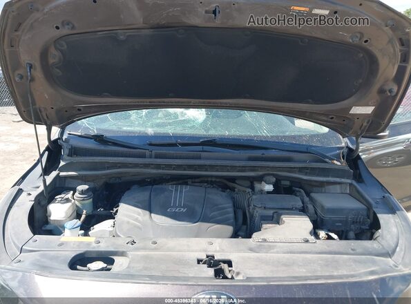 KNDMB5C12H6324721 2017 KIA SEDONA Brown Rear view