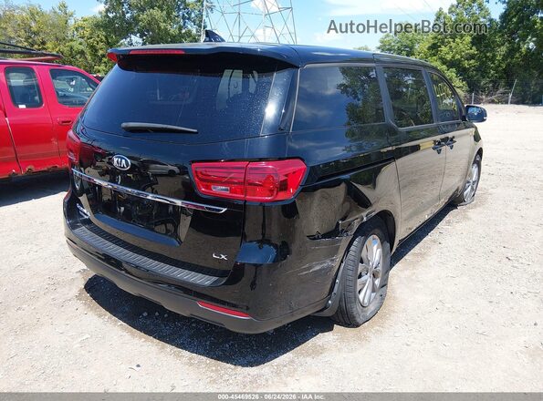KNDMB5C12K6511089 2019 KIA SEDONA Черный Задняя правая четверть