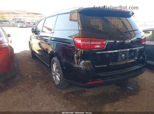 KNDMB5C12L6580785 2020 KIA SEDONA Black Rear left