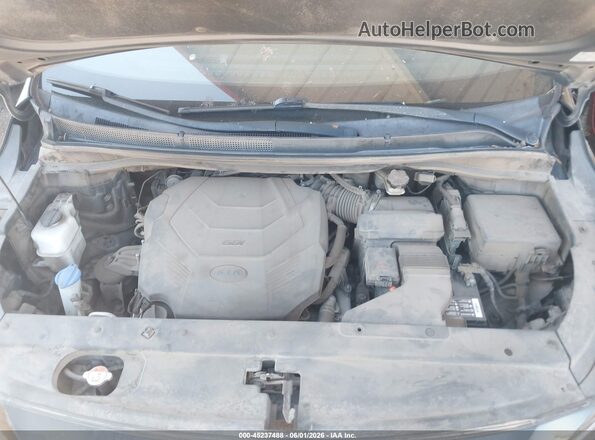 KNDMB5C12L6580785 2020 KIA SEDONA Black Engine compartment view