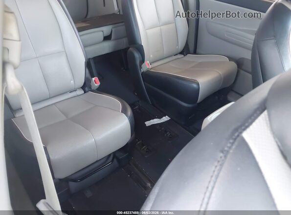 KNDMB5C12L6580785 2020 KIA SEDONA Black Rear seats view