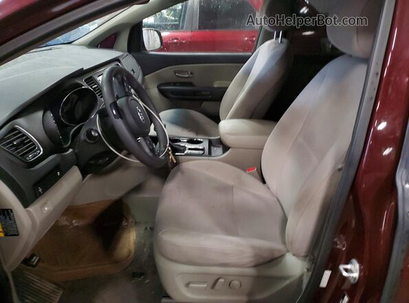 KNDMB5C12L6634022 2020 KIA SEDONA Burgundy Սալոնի դիմացի տեսք