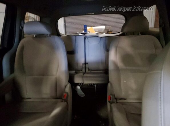 KNDMB5C12L6634022 2020 KIA SEDONA Burgundy Հետևի նստատեղերի տեսք