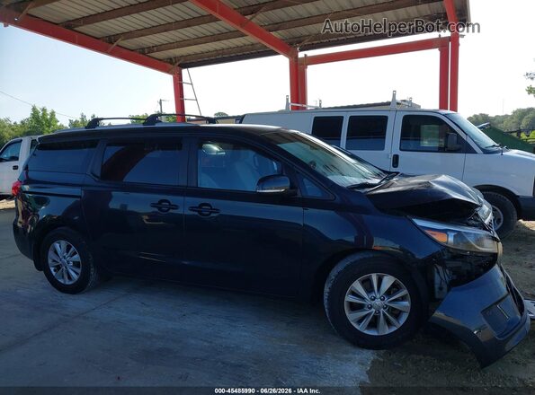 KNDMB5C13G6188789 2016 KIA SEDONA Black Vista interior trasera