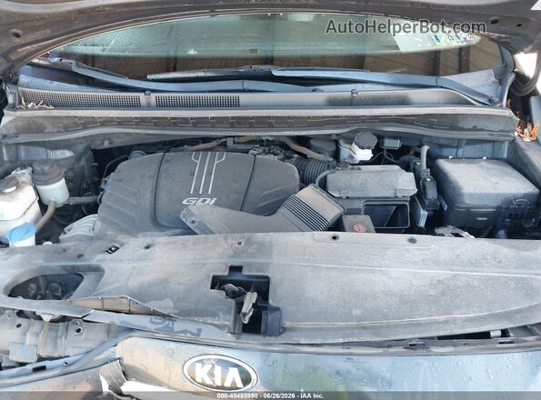 KNDMB5C13G6188789 2016 KIA SEDONA Black Vista trasera