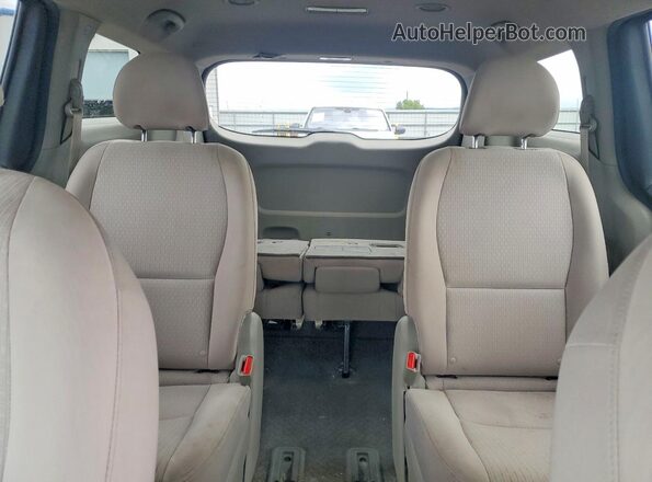KNDMB5C13H6219850 2017 KIA SEDONA Черный Вид задних сидений