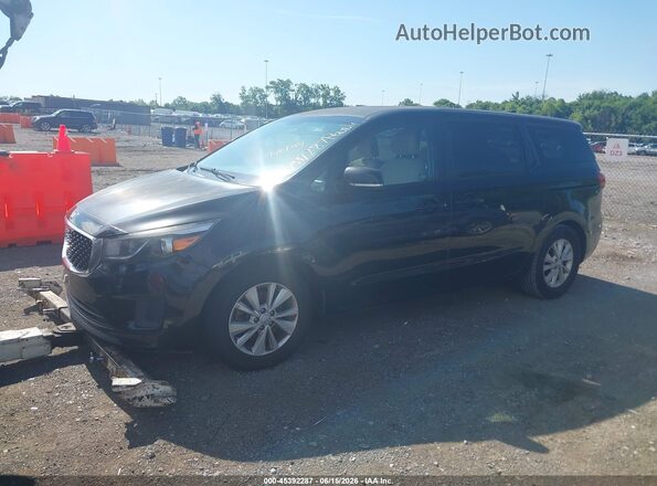 KNDMB5C13J6387803 2018 KIA SEDONA Black 