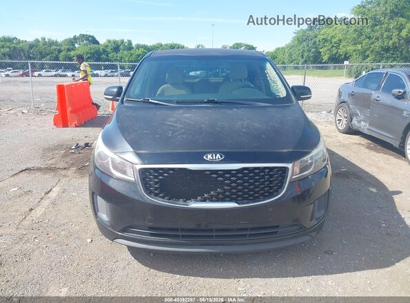 KNDMB5C13J6387803 2018 KIA SEDONA Black 