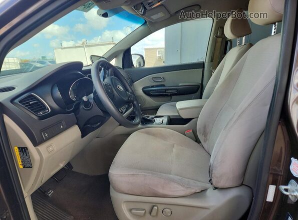 KNDMB5C13J6394203 2018 KIA SEDONA Charcoal 