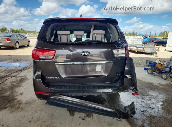 KNDMB5C13J6394203 2018 KIA SEDONA Charcoal 