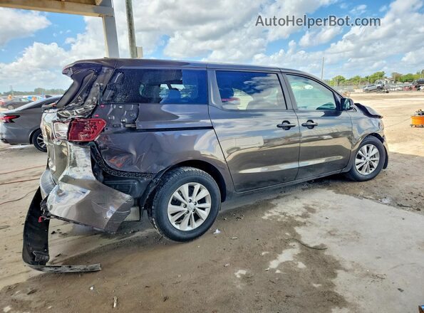 KNDMB5C13J6394203 2018 KIA SEDONA Charcoal 