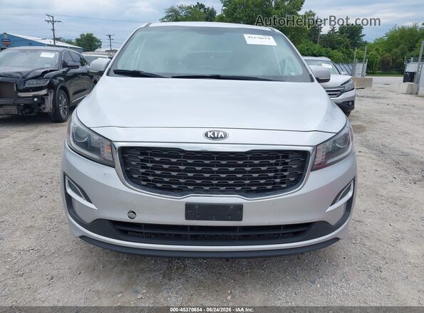 KNDMB5C13K6541279 2019 KIA SEDONA Серебряный Вид щитка приборов