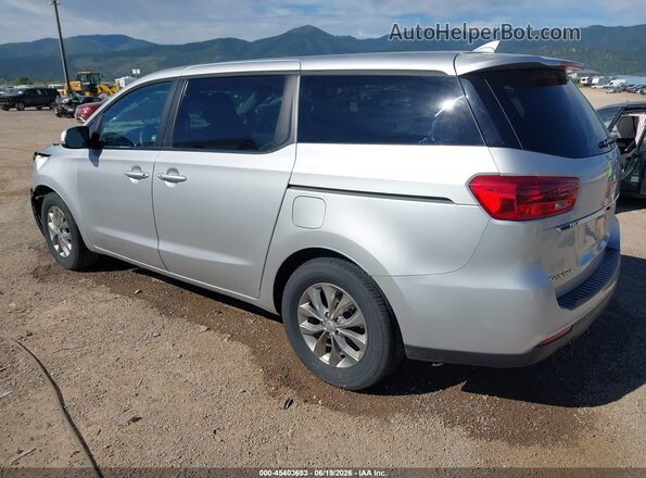 KNDMB5C13M6667645 2021 KIA SEDONA Silver Tył lewy