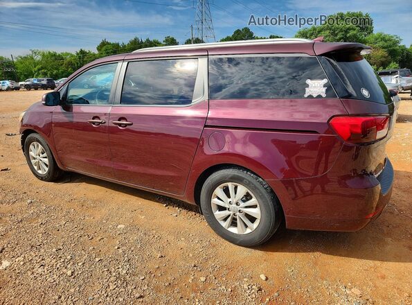KNDMB5C14G6083260 2016 KIA SEDONA Burgundy Rear left