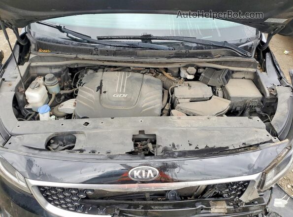 KNDMB5C14G6213537 2016 KIA SEDONA Black 