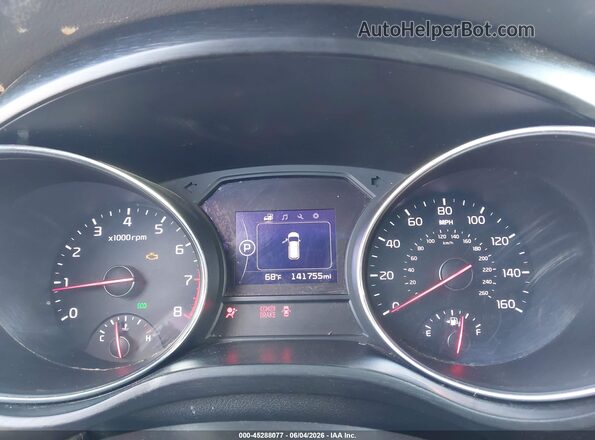 KNDMB5C14H6340094 2017 KIA SEDONA Brown Widok tylnych siedzeń
