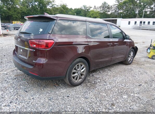 KNDMB5C14L6597524 2020 KIA SEDONA Brown Trasero derecho