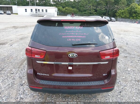 KNDMB5C14L6597524 2020 KIA SEDONA Brown 