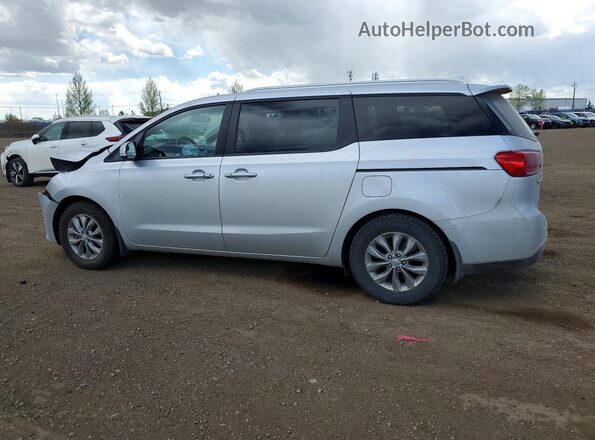 KNDMB5C14L6644292 2020 KIA SEDONA Silver Հետևի ձախ