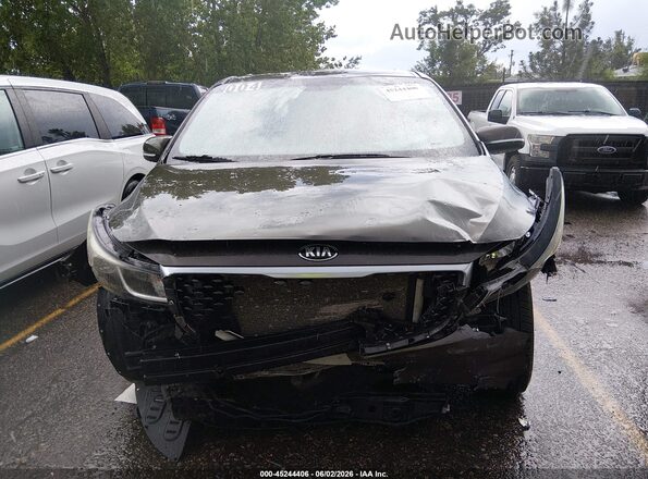 KNDMB5C15G6105024 2016 KIA SEDONA Brown Вид задньої частини салону