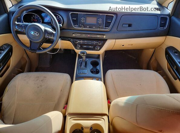 KNDMB5C15G6145541 2016 KIA SEDONA Gold 