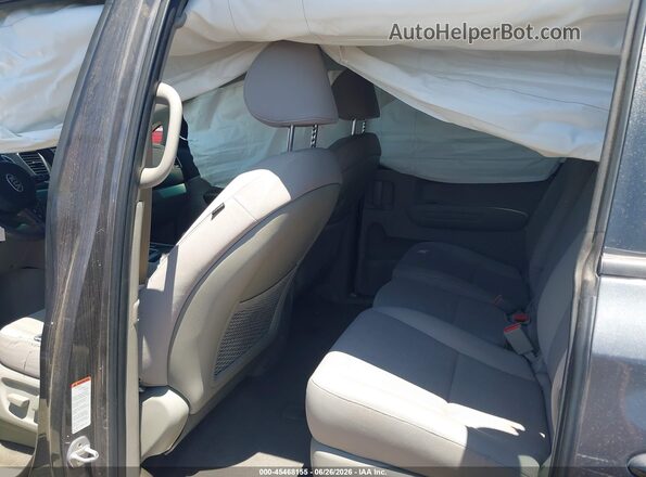 KNDMB5C15G6195372 2016 KIA SEDONA Gray Вид наклейки з VIN-кодом